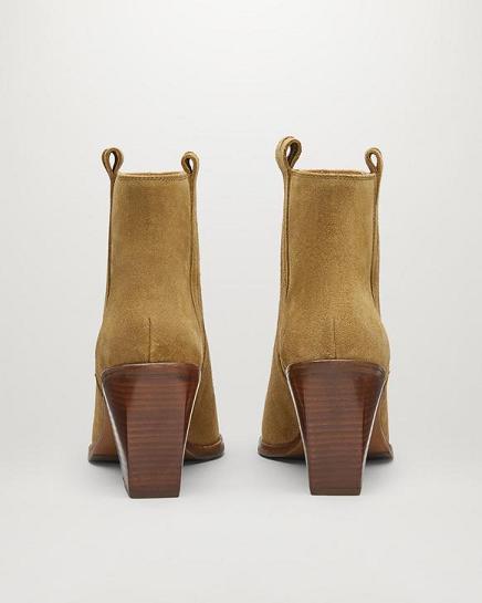 Bottes Belstaff Femme Cheyne Marron Suède France GS6495087